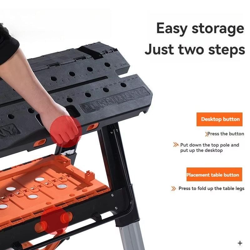Workbench Portable Fold - Портативный складной рабочий стол с деревообрабатывающим