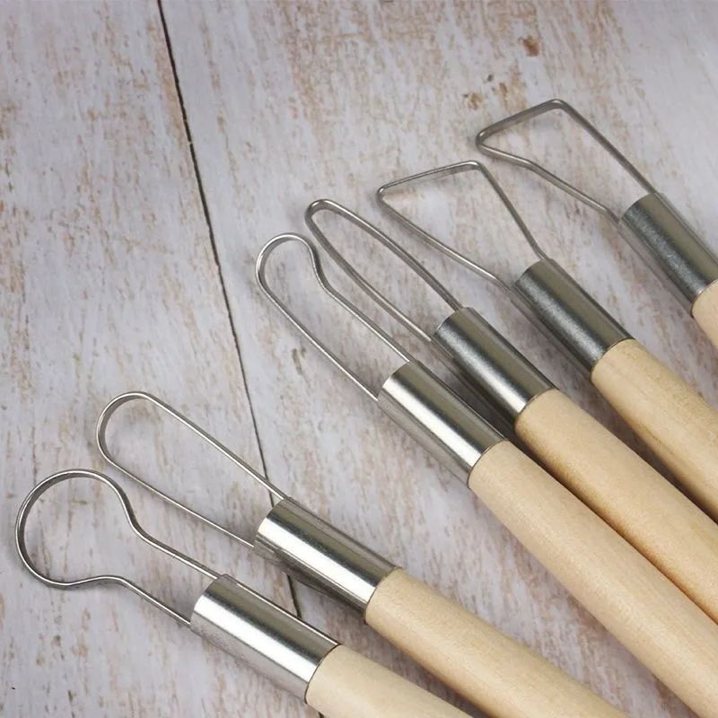 Workshop Tools For Carpentry - 6 шт. стальные обручи, скребок для