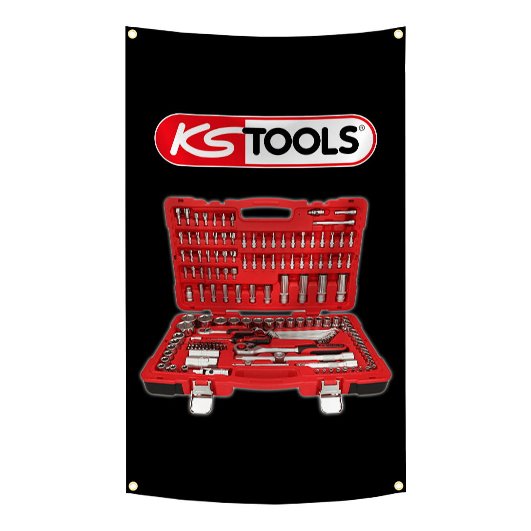 Workshop Tools Brand - Флаг-гобелен KS TOOLS из полиэстера для