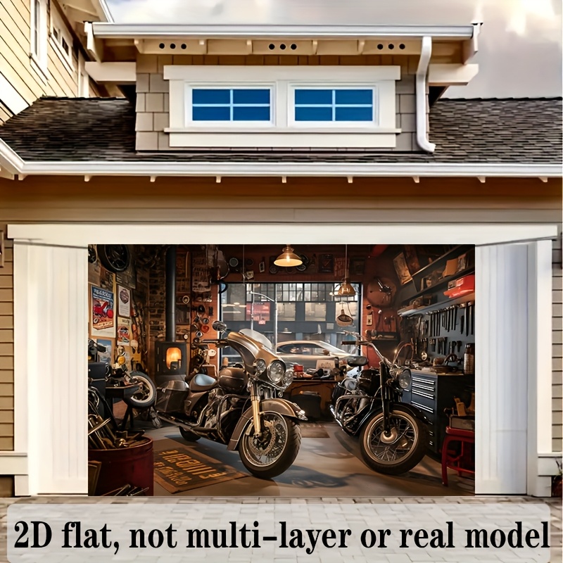 Настенный гобелен для мотогара – обзор и цена Tools For Motorcycle Workshop