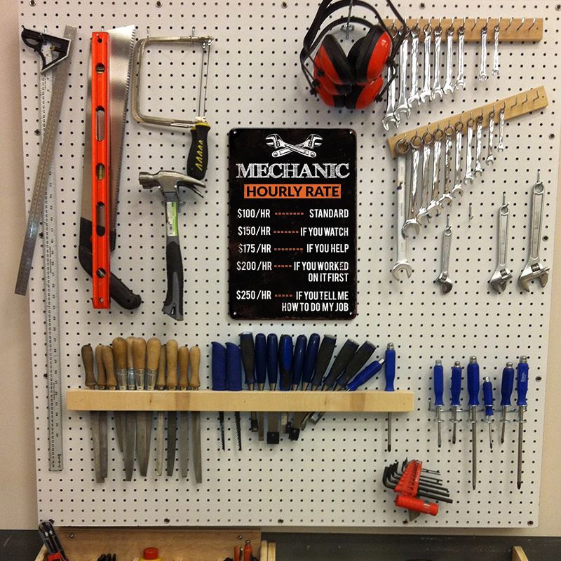 1 шт., металлическая жестяная  – обзор и цена Workshop Tools Hours