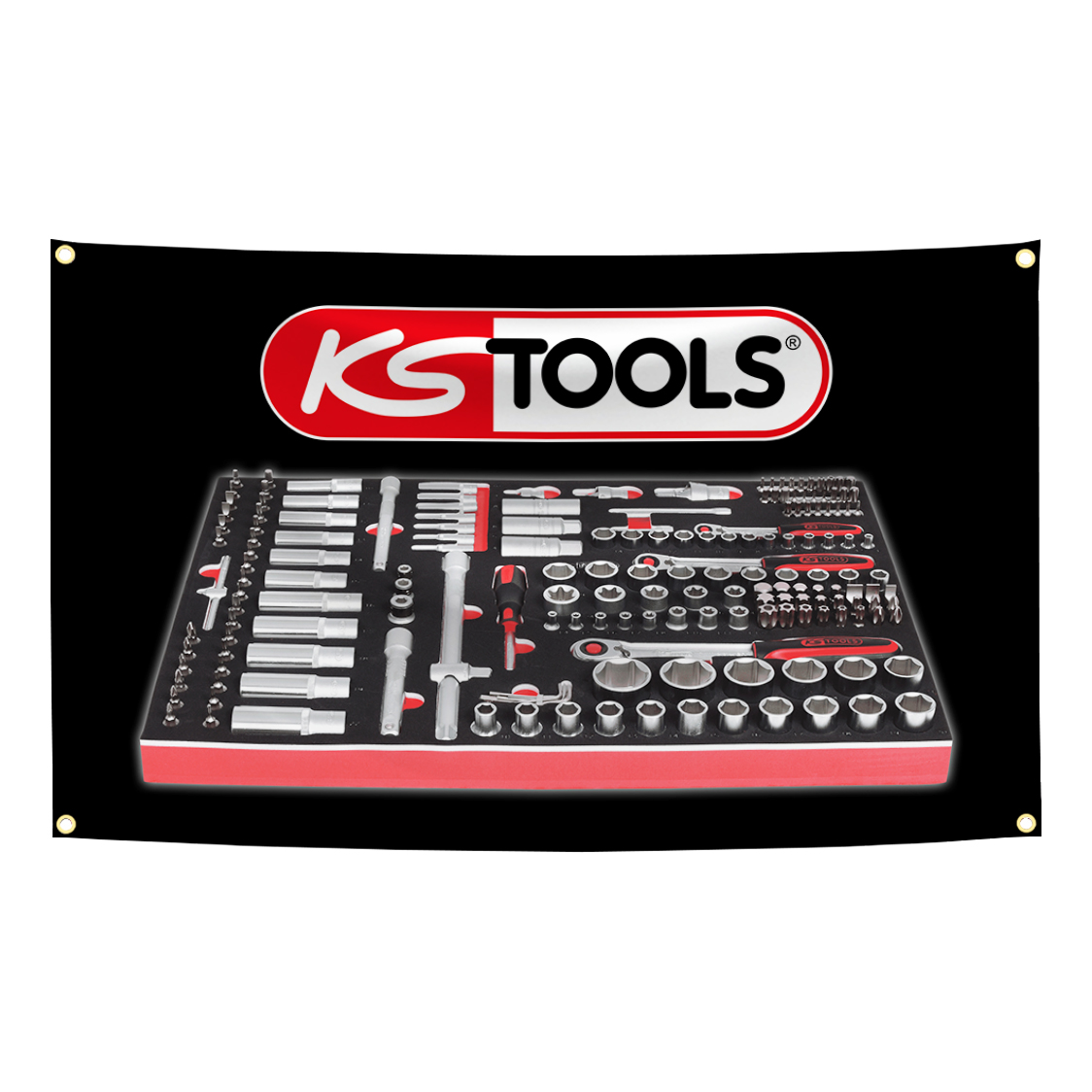 Флаг-гобелен KS TOOLS из полиэ – обзор и цена Workshop Tools Brand