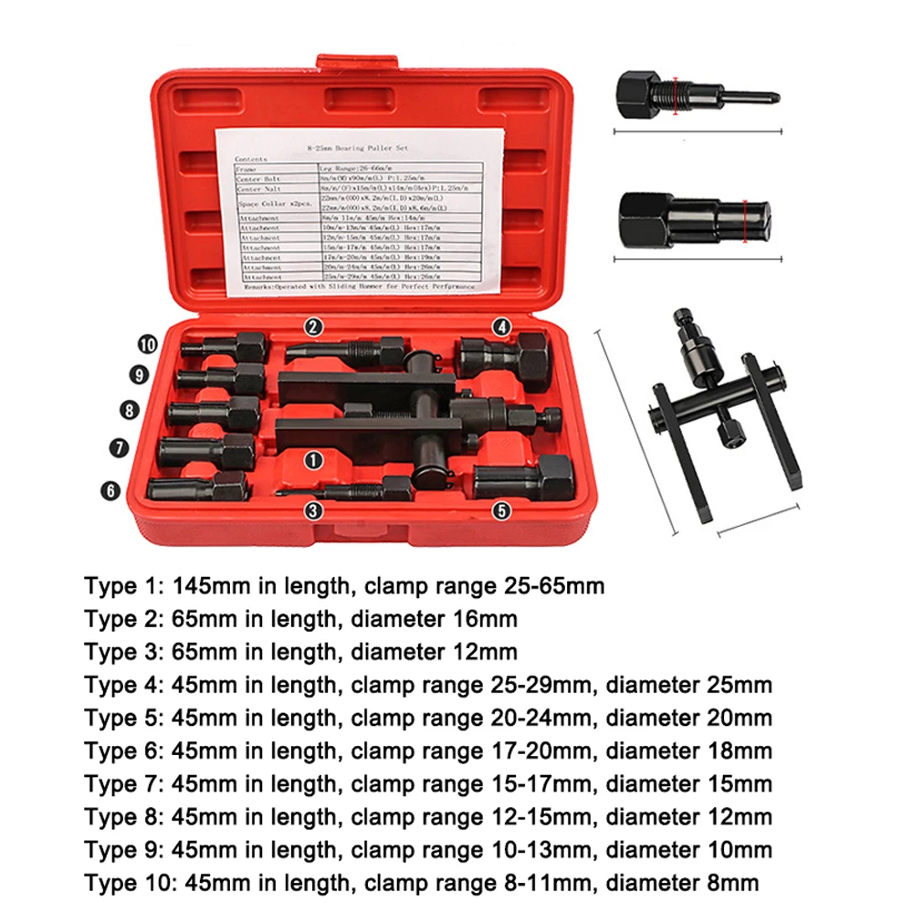 Съемник подшипников мотоцикла, – обзор и цена Tools For Motorcycle Workshop