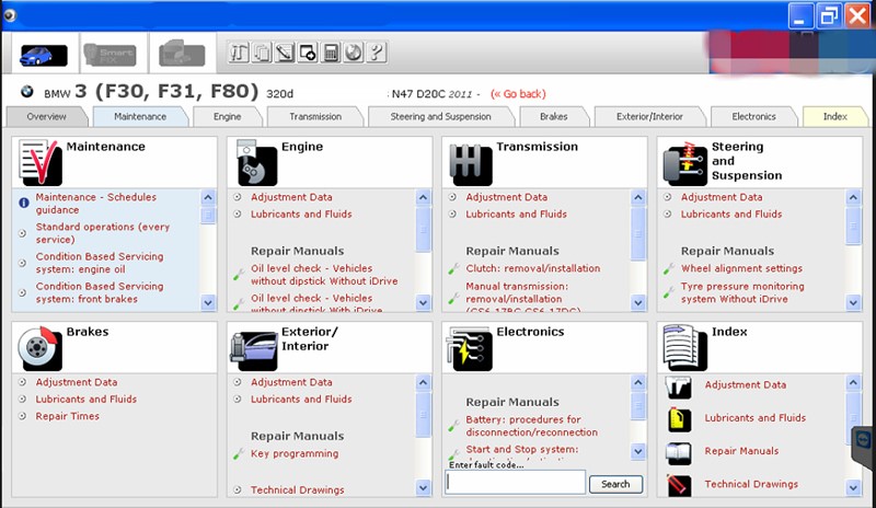 База данных для ремонта автомо – обзор и цена Workshop Tools English